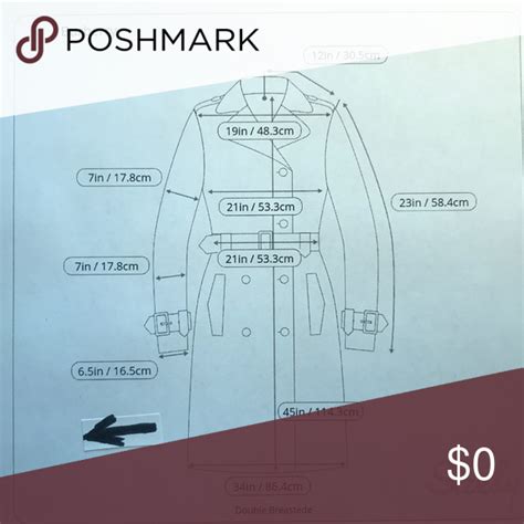 burberry puffer trench|burberry trench coat measurement chart.